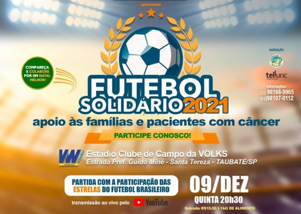 Jogo beneficente Taubaté