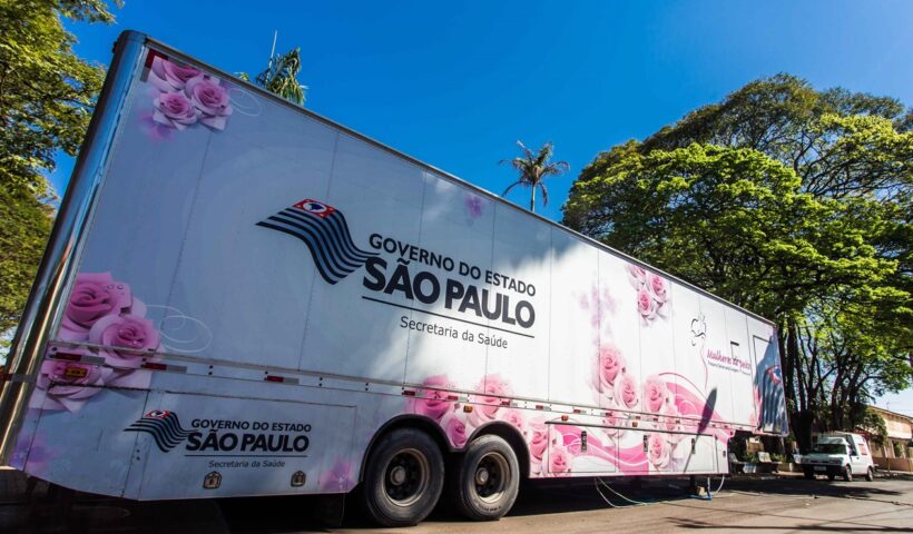 carreta da mamografia guará