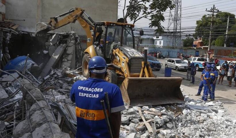 demolição muzema rio operação milicia