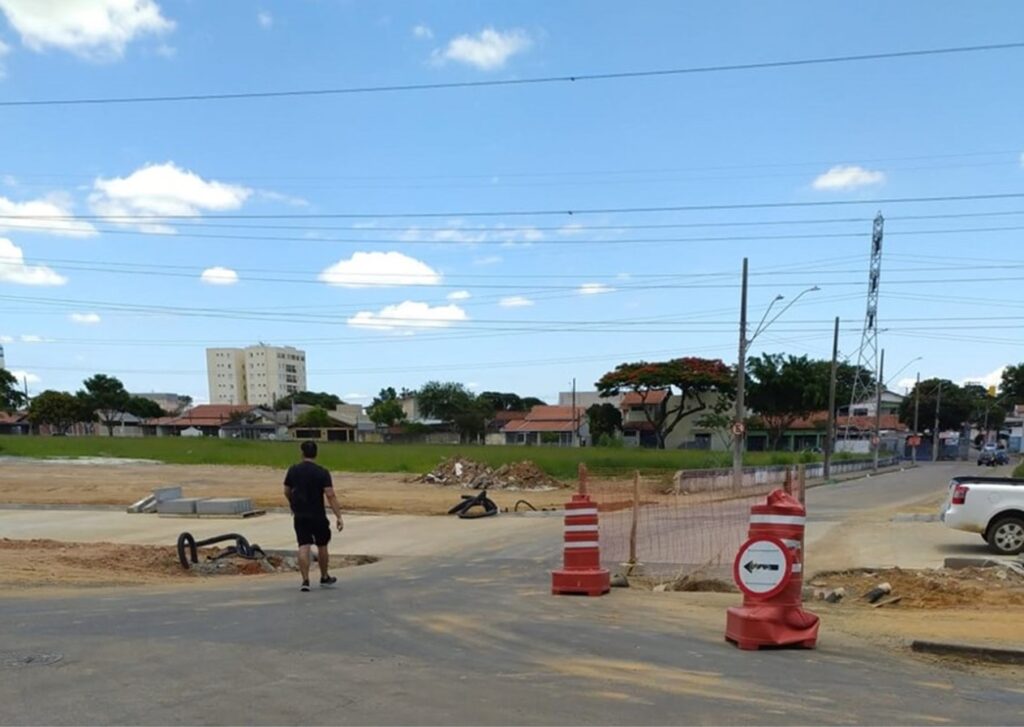 Obras da Linha Verde alteram trânsito no Morada do Sol