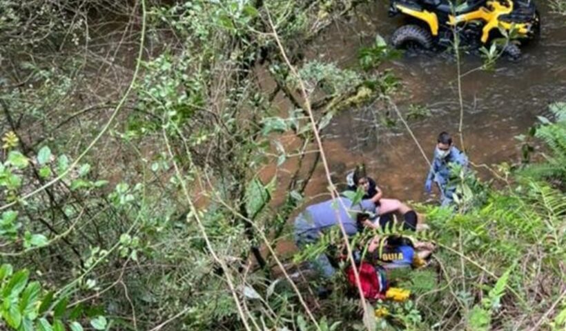 Mulheres ficam feridas após acidente com quadriciclo em Campos do Jordão