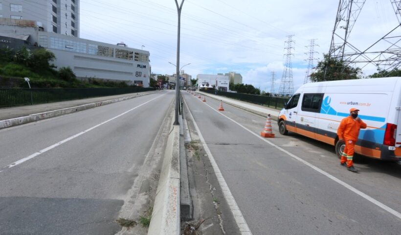 Iniciadas obras de reparos no Viaduto Rui Dória