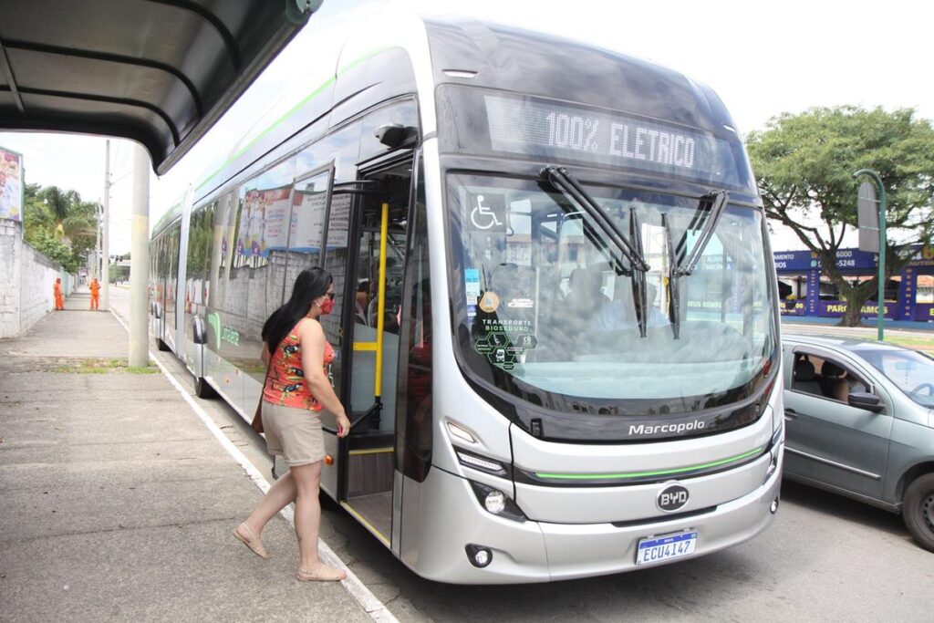 São José terá frota 100% elétrica no transporte coletivo urbano