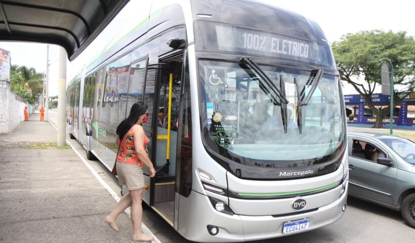 SJC São José terá frota 100% elétrica no transporte coletivo urbano