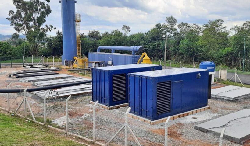 Urbam recebe 6 motores de geração de biogás