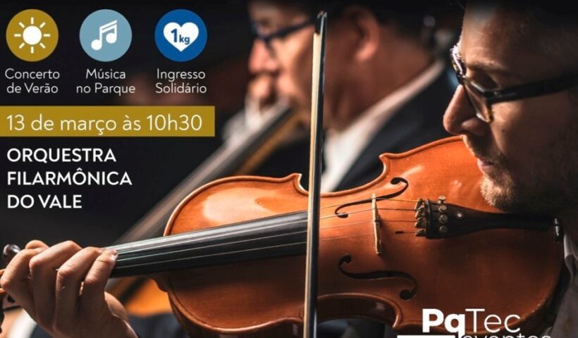 Paque Tecnológico recebe Orquestra do Vale do Paraíba