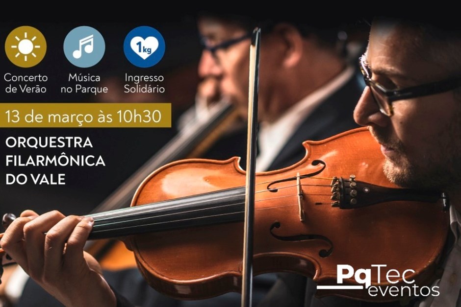 Paque Tecnológico recebe Orquestra do Vale do Paraíba