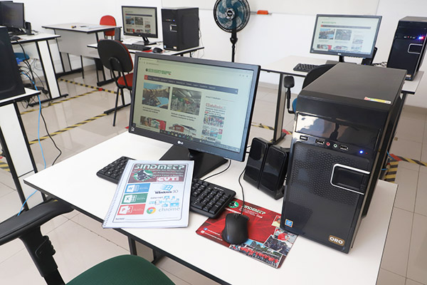 Sindicato de Pinda abre vagas para cursos gratuitos de informática