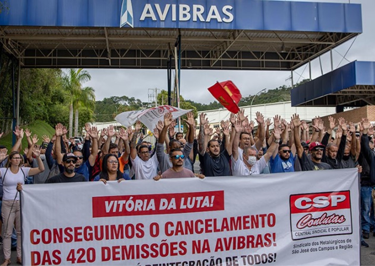 Trabalhadores da Avibras em Jacareí mantêm greve por tempo indeterminado