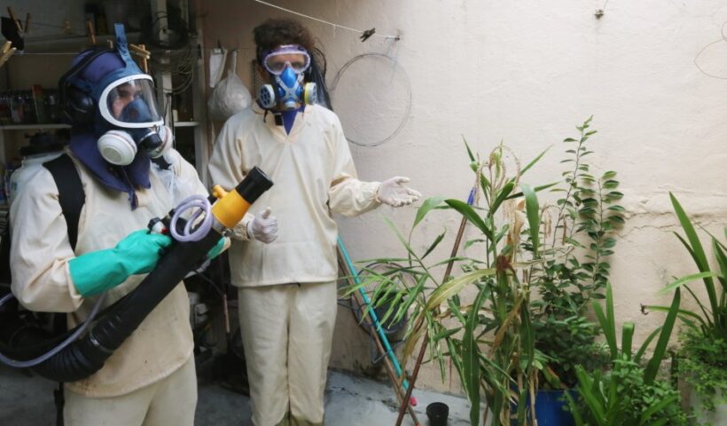 Bairros recebem nebulização contra a dengue nesta quinta e sexta