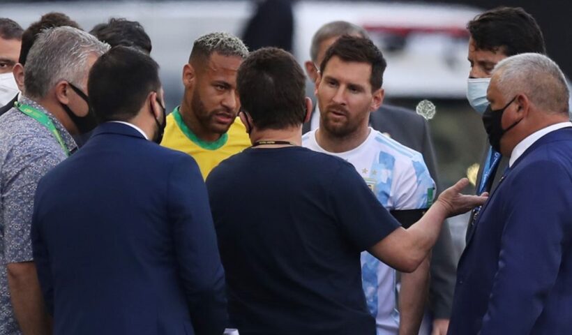 Fifa indefere recurso e reagendará jogo suspenso de Brasil x Argentina