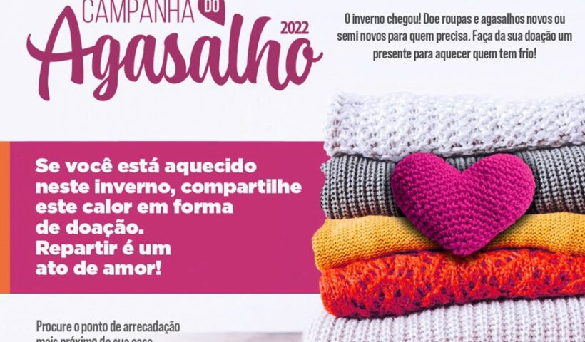 Fundo Social de SJC inicia Campanha do Agasalho 2022