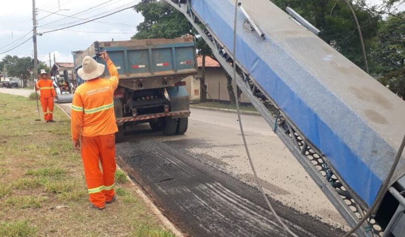 Caçapava investe R$ 11 milhões no recapeamento de 63 ruas
