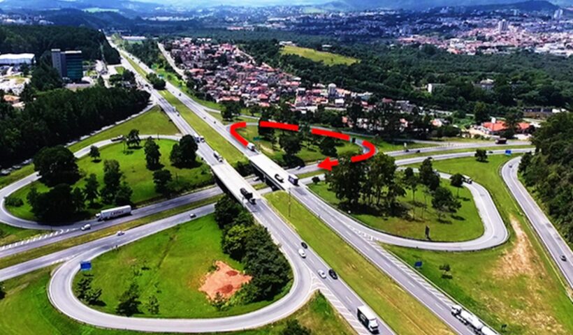 Acesso da Dom Pedro I para a Fernão Dias, em Atibaia é interditado a partir de hoje