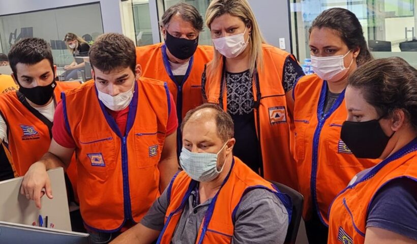 CSI auxilia no combate a queimadas pela Defesa Civil