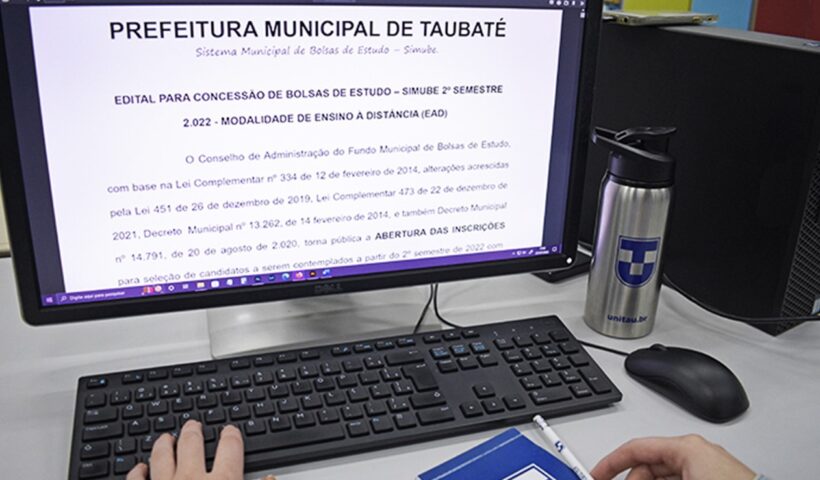 Taubaté abre inscrições para programa de bolsas de estudos do Simube