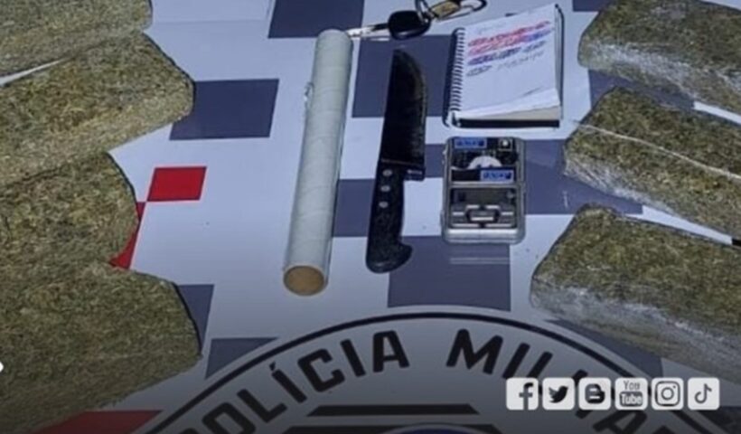 Em Taubaté, homem é detido com 7 kg de maconha escondidos em casa