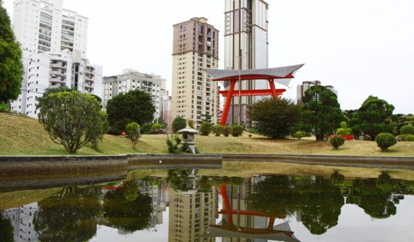 Revitalização do Torii marca centenário da imigração japonesa