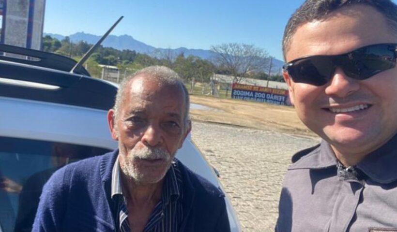 Idoso que se perdeu em romaria à Aparecida é encontrado em Guara