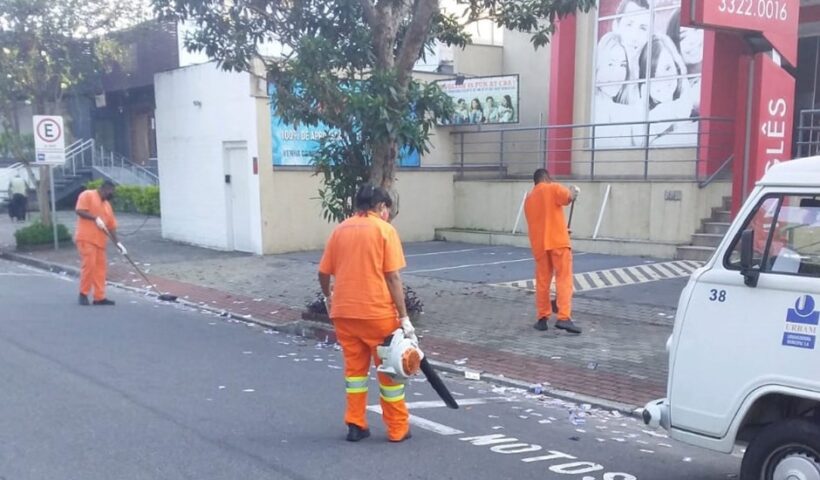 Equipes da Urbam mantêm a casa em ordem para o dia das eleições