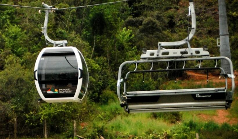 Teleférico do Capivari é reinaugurado após revitalização em Campos do Jordão