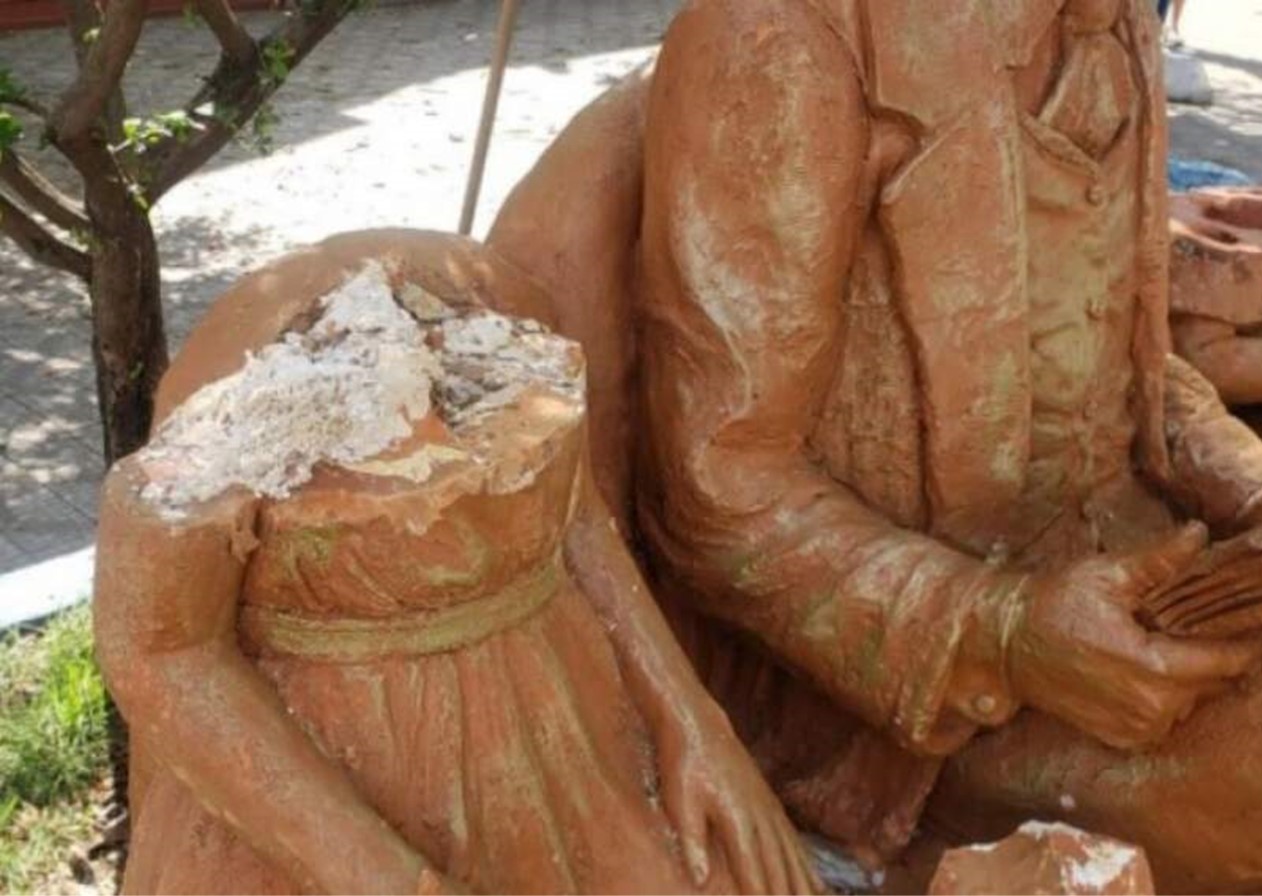 Restauro de estátuas de personagens do Sítio alvo de vândalos em Taubaté fica para 2023