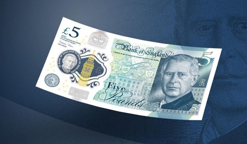 Família Real Britânica divulga novas cédulas estampadas com o rosto de Charles III
