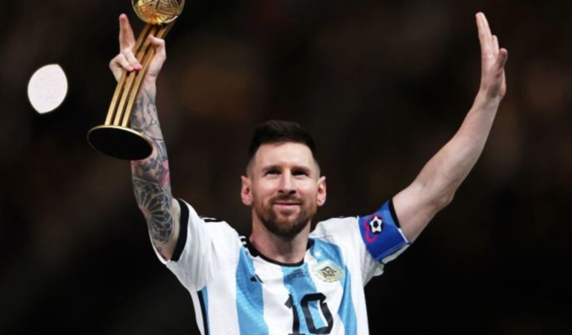 Após vitória com a Argentina, Messi é eleito o melhor jogador da Copa
