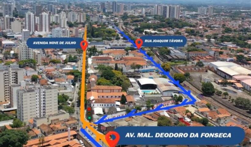 Mudanças viárias em Taubaté serão implantadas dia 28