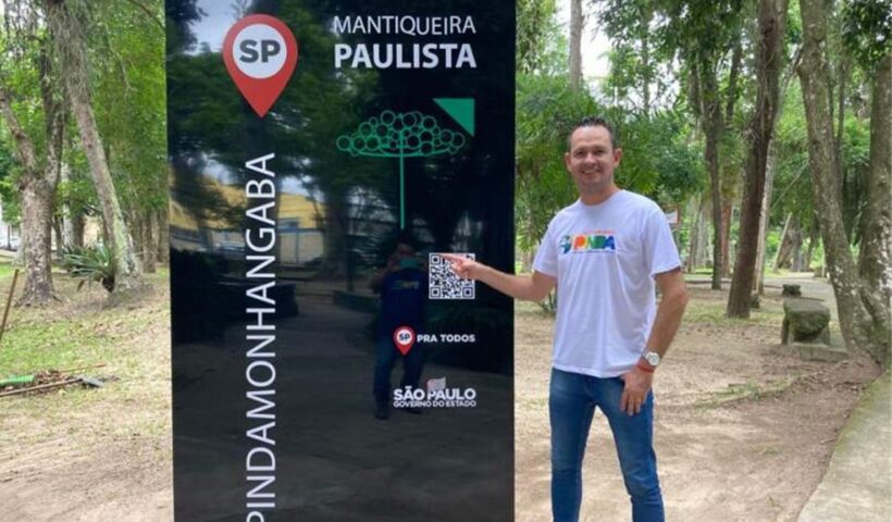 Pinda recebe totens em áreas da Rota Turística da Mantiqueira