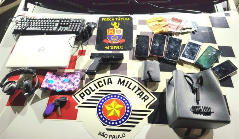 Homem é preso por roubo e sequestro de motorista em SJC
