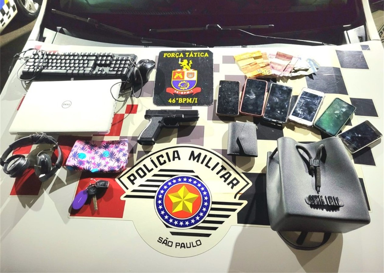 Homem é preso por roubo e sequestro de motorista em SJC
