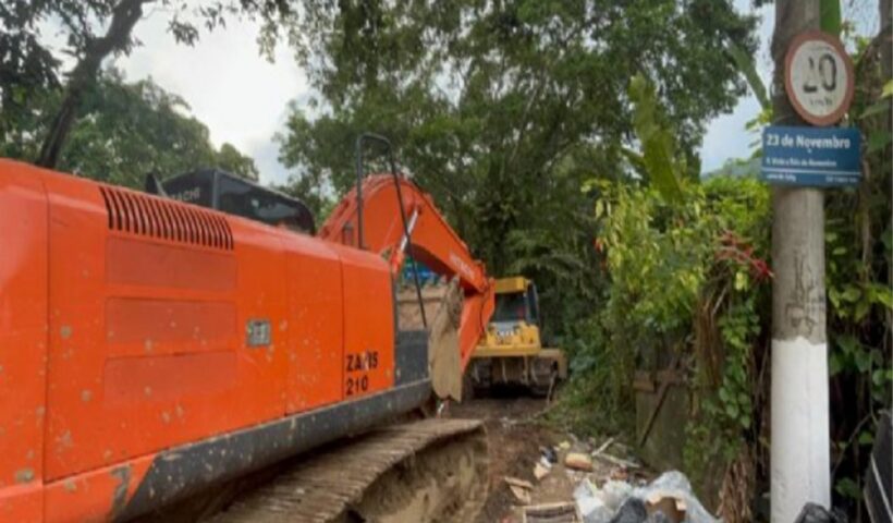São Sebastião inicia preparação do terreno desapropriado pelo Governo do Estado