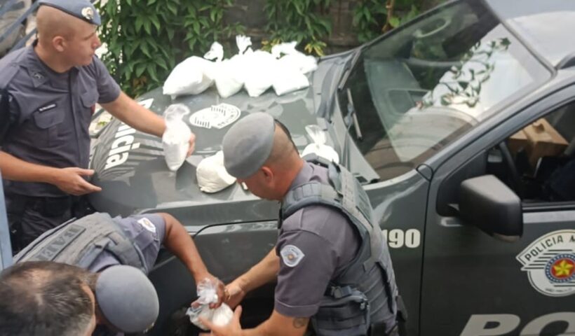 Polícia Militar prende seis pessoas com 15 kg de drogas em Jacareí