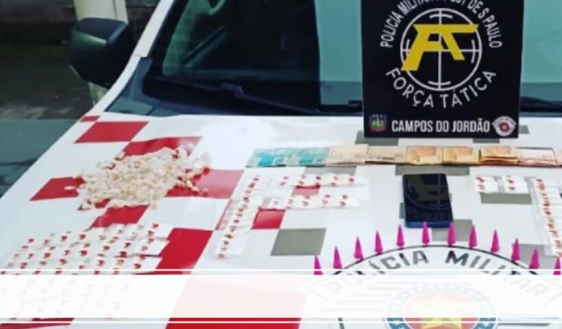 Jovem de 17 anos é apreendido com mais de 350 porções de drogas em Campos