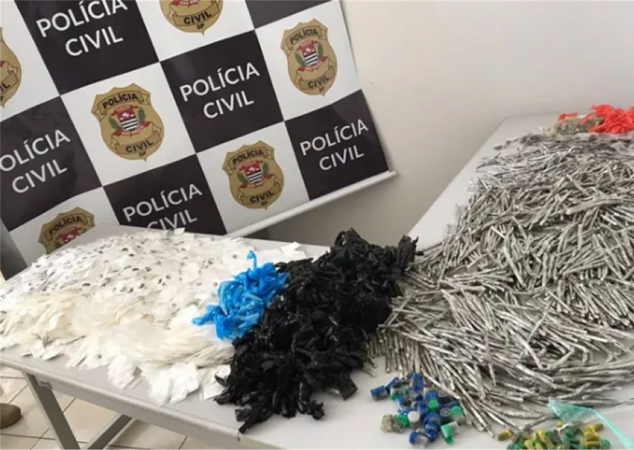 Polícia apreende 8 kg de drogas na região central de Caçapava