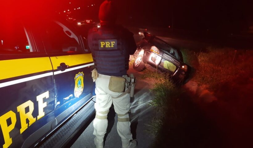  Homem foge de abordagem, atropela policial e é preso após sofrer acidente em Jacareí