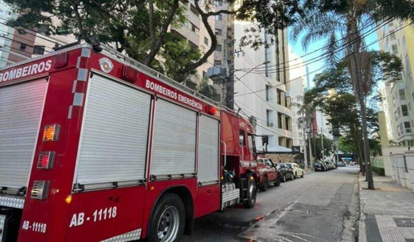 Panela esquecida no fogão causa princípio de incêndio em apartamento de SJC