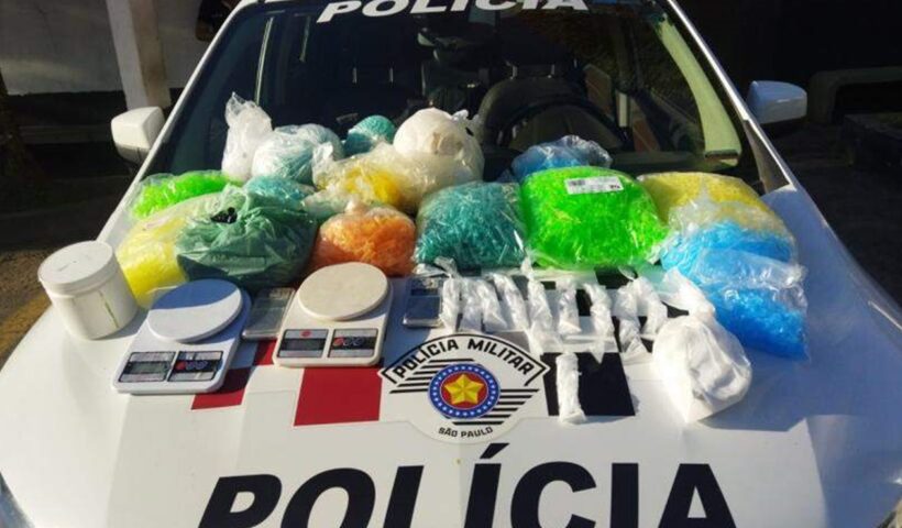 PM apreende mais de meio quilo de cocaína em Aparecida