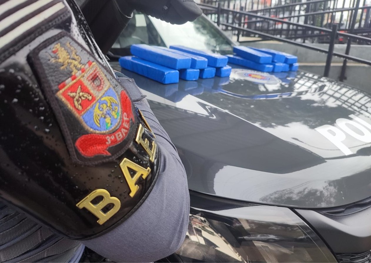 Criminoso é preso com 10 kg de maconha em São José dos Campos
