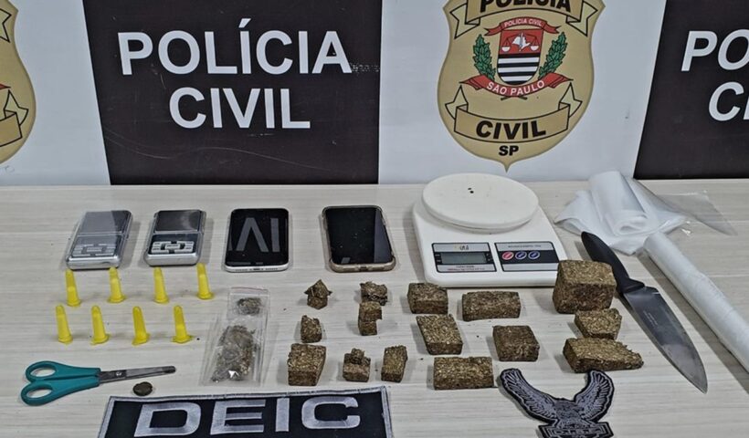 Traficante que atuava pelas redes sociais é preso em São José