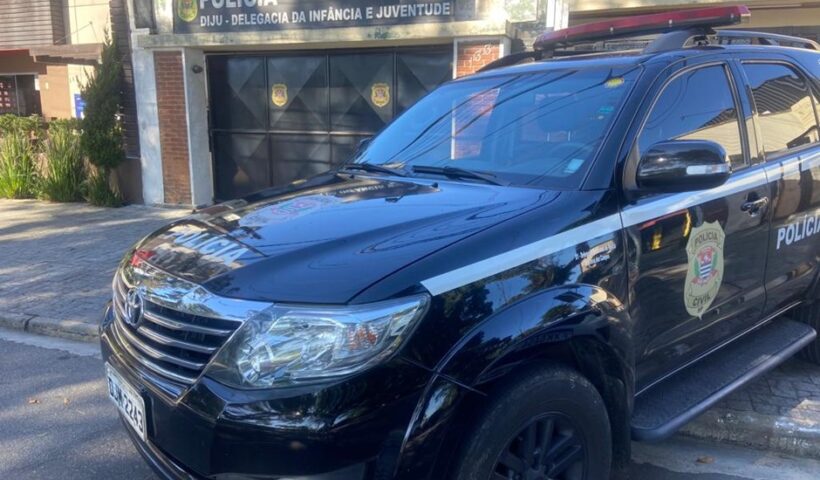 Adolescentes são apreendidos durante operação em SJC