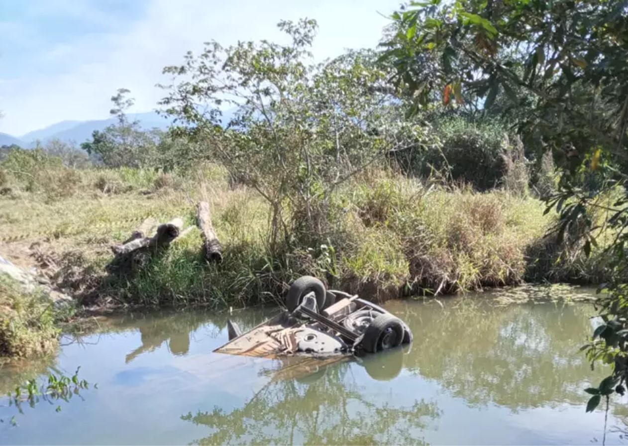 Três pessoas morrem em acidente na zona rural de Pindamonhangaba