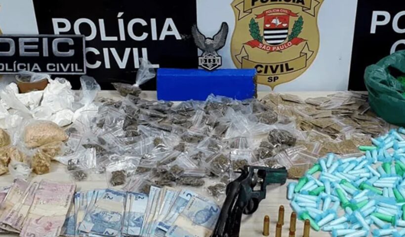 Homem é preso com cerca de 2 kg de drogas em SJC
