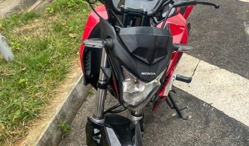 Polícia recupera ‘moto dublê’ na zona sul de São José