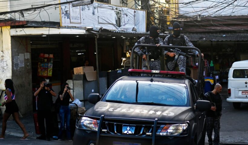 Mais de 1,3 mil pessoas foram mortas em ações policiais no RJ em 2022