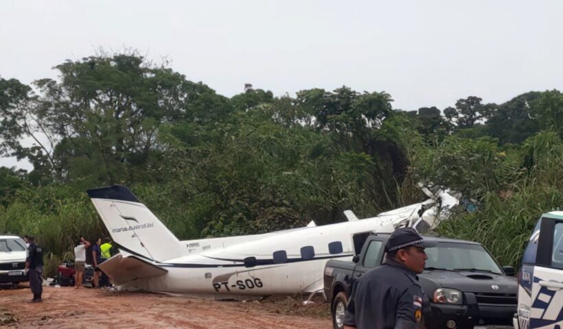 Corpos de vítimas de queda de avião no Amazonas vão para Manaus