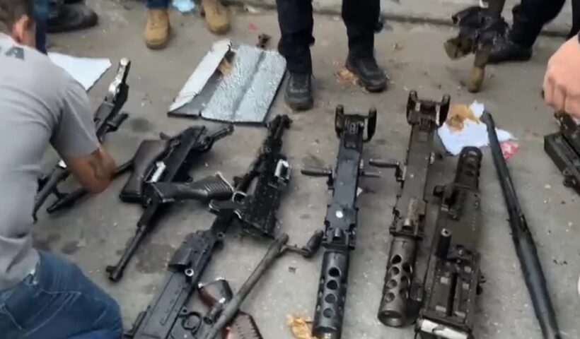Polícia do Rio recupera 8 de 21 armas furtadas do Exército em Barueri