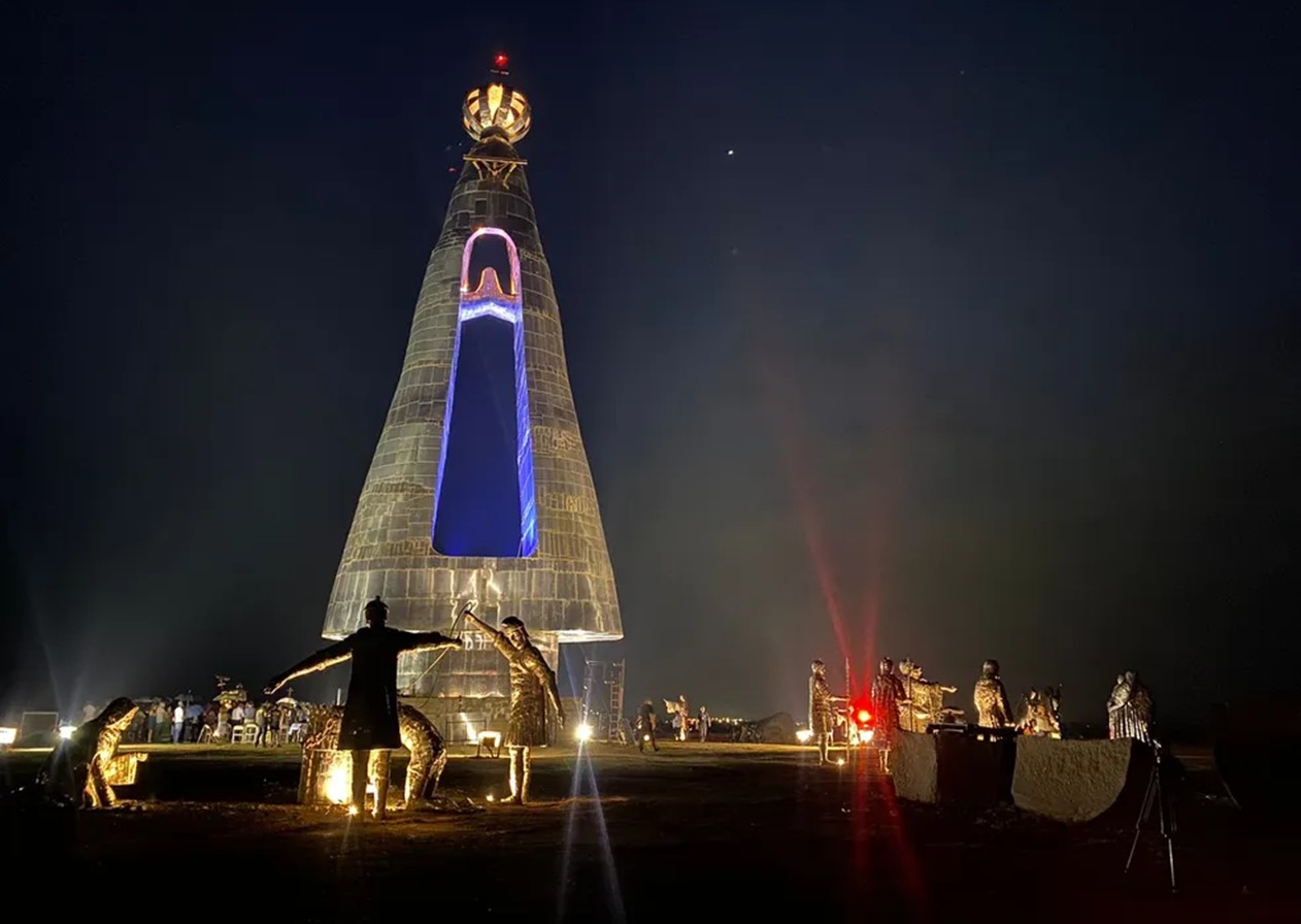 Estátua de Nossa Senhora com 50 metros é inaugurada em Aparecida