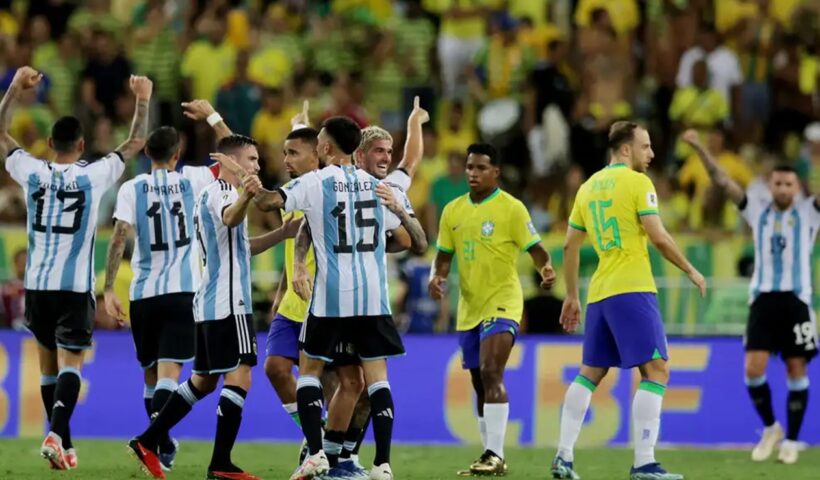 Brasil perde de 1 a 0 para Argentina no Maracanã